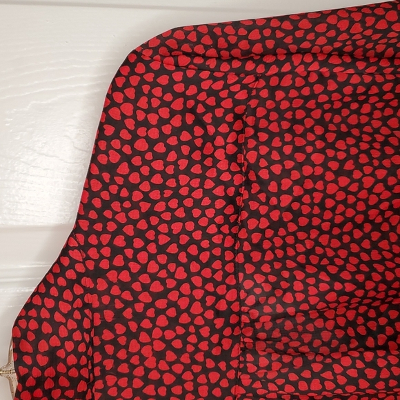 ❤❤❤ Valentine's Heart Romantic Blouse! NWOT Size Small ❤❤❤ - Picture 13 of 16